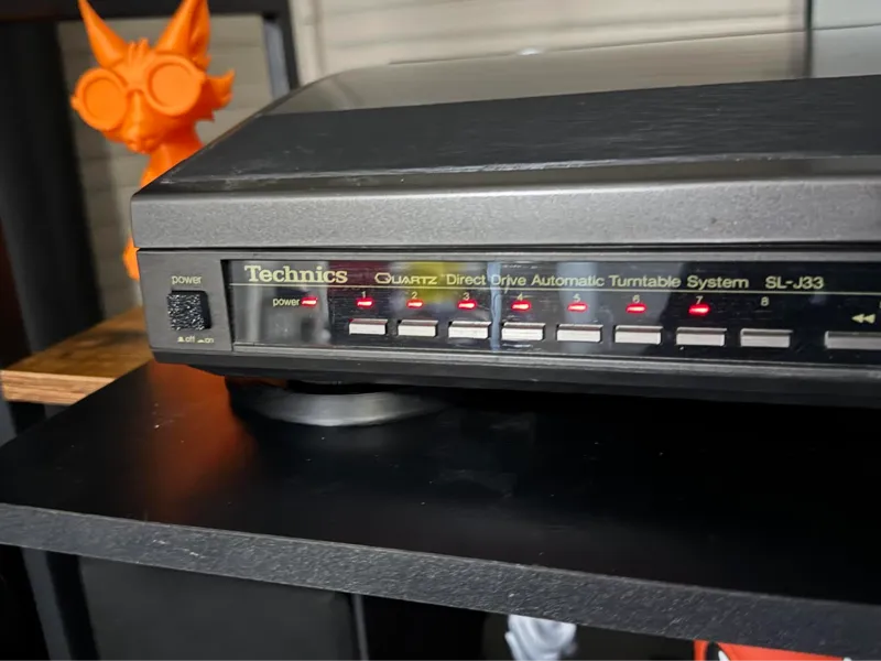 Technics SL-J33 Power Button