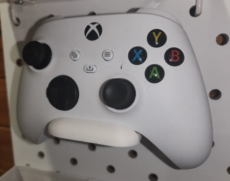 Kmart Pegboard XBOX Controller stand