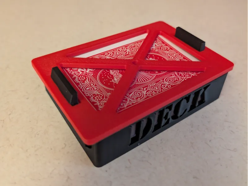 Single Deck playing Card Case