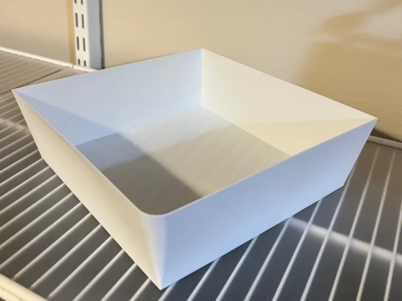 Elfa Drawer Corner Container 7.875in