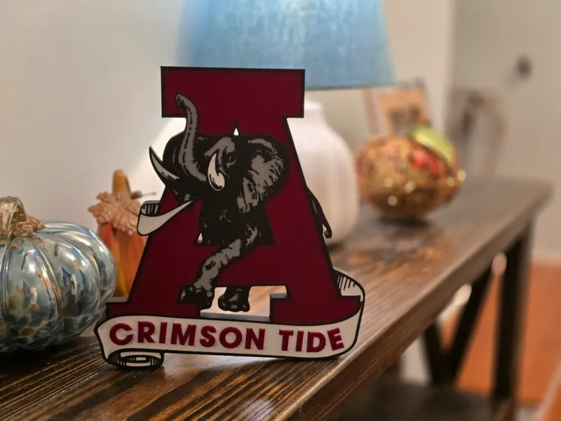 Classic Alabama Crimson Tide Logo