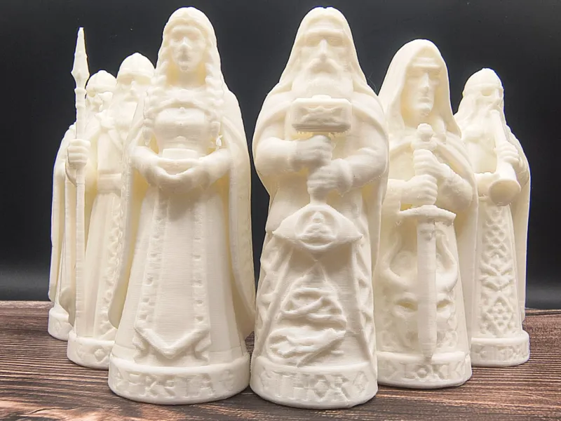 Nordic Gods Figures - Valhalla Decor