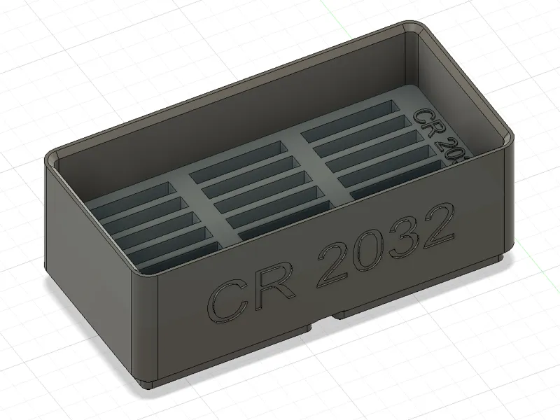 Gridfinity - cr2032 