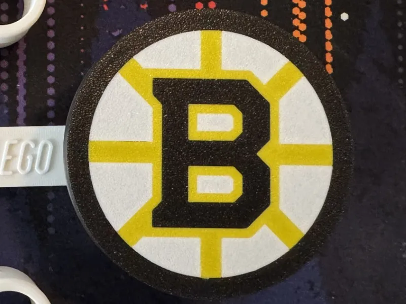 Boston Bruins Logo - Not Another Brick Wreath