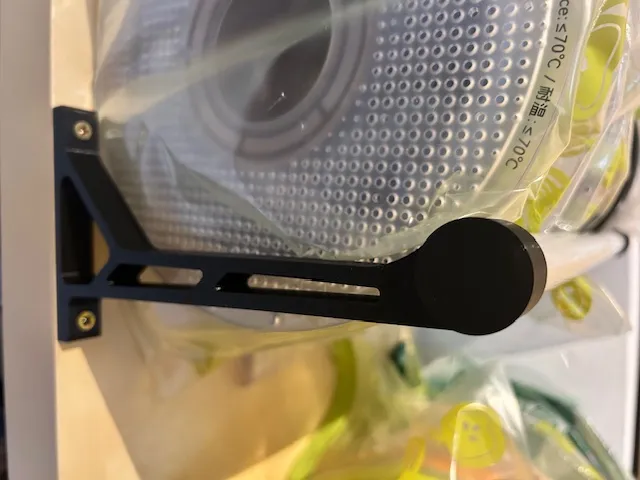Simple wall spool holder