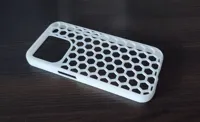 Coque iPhone 15 Pro — motif hexagone — photo 6