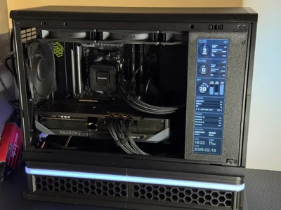 Lian Li A3 TURZX 8.8 inch Display Mount