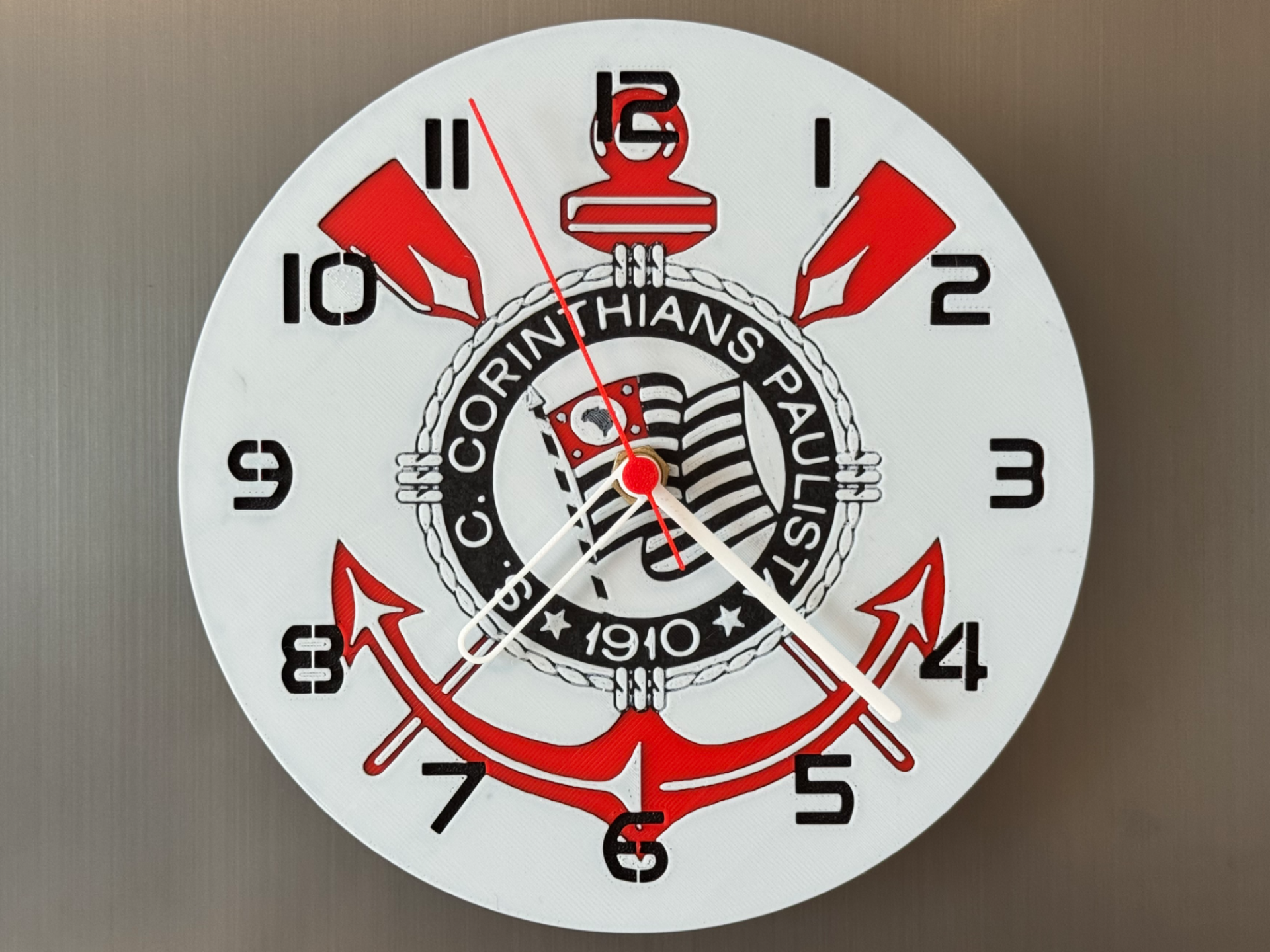 Wall / Desk Clock Corinthians São Paulo