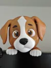 Dual-color spliced dog Print in Place requires AMS