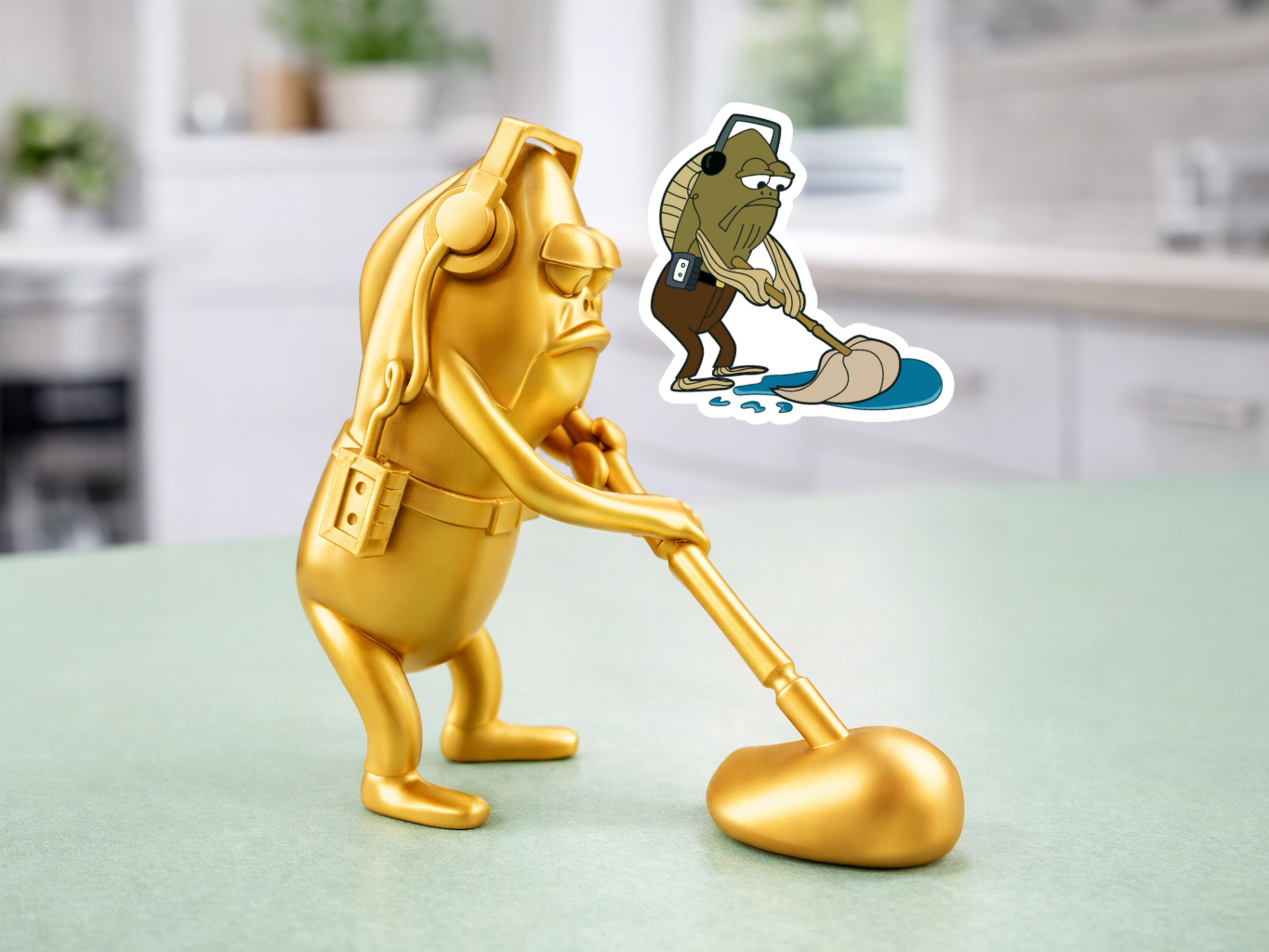 SpongeBob Fred the Fish “My Leg!” Guy | Meme