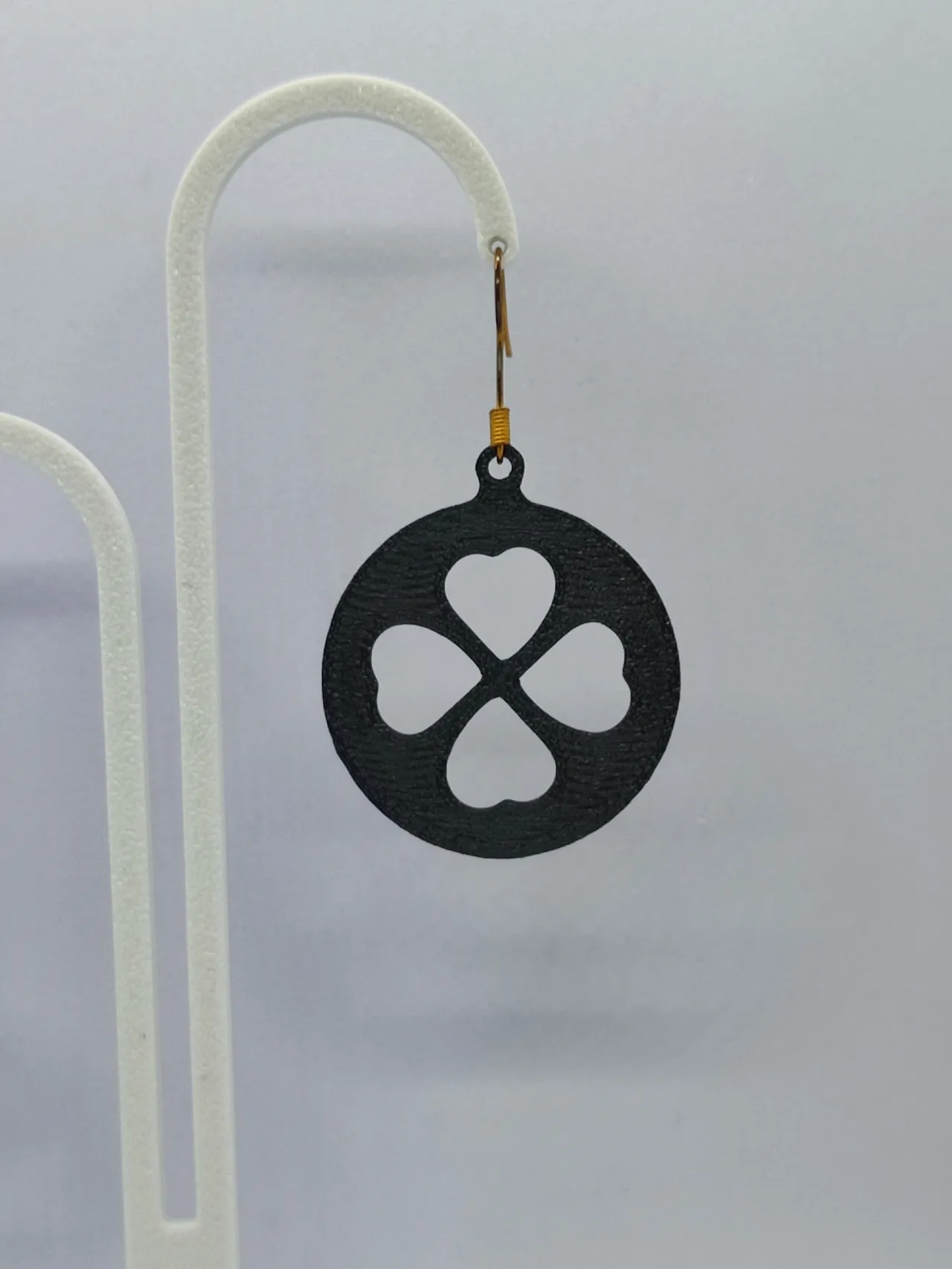 Aretes Amor con Suerte view 4