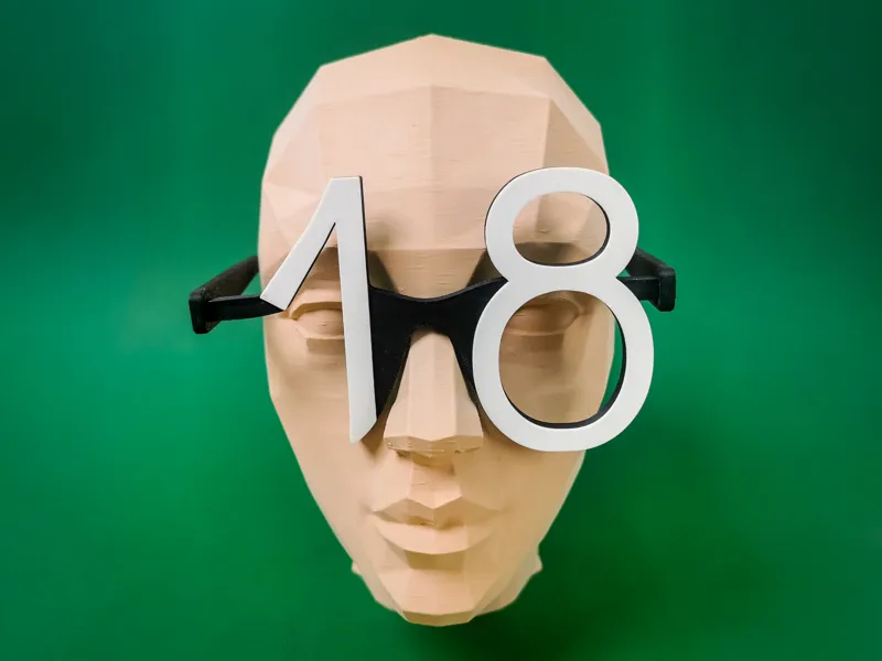 18th Birthday Glasses