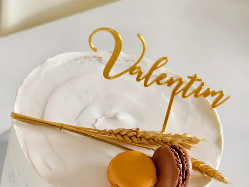 Valentim - Birthday Cake Topper