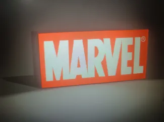 Caja de luz Marvel