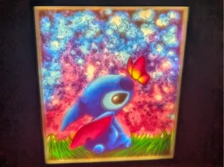 Stitch Lithophane Light Box
