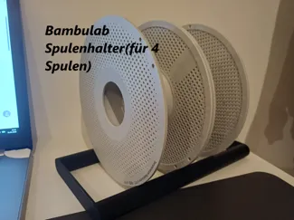 Spulenhalter-Rack für 4 Spulen
