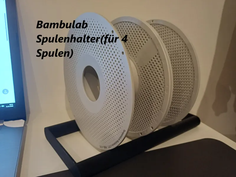 Spulenhalter-Rack für 4 Spulen