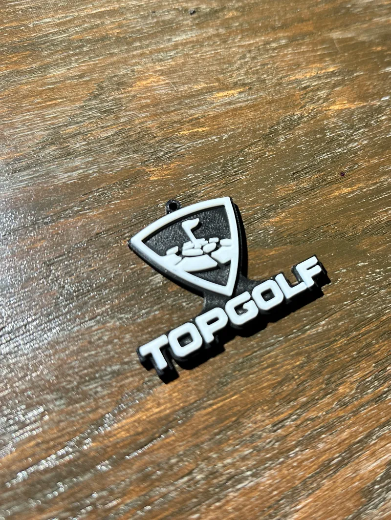 Top Golf Keychain