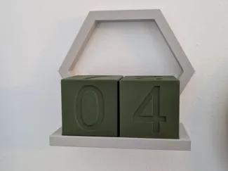 Dice calendar