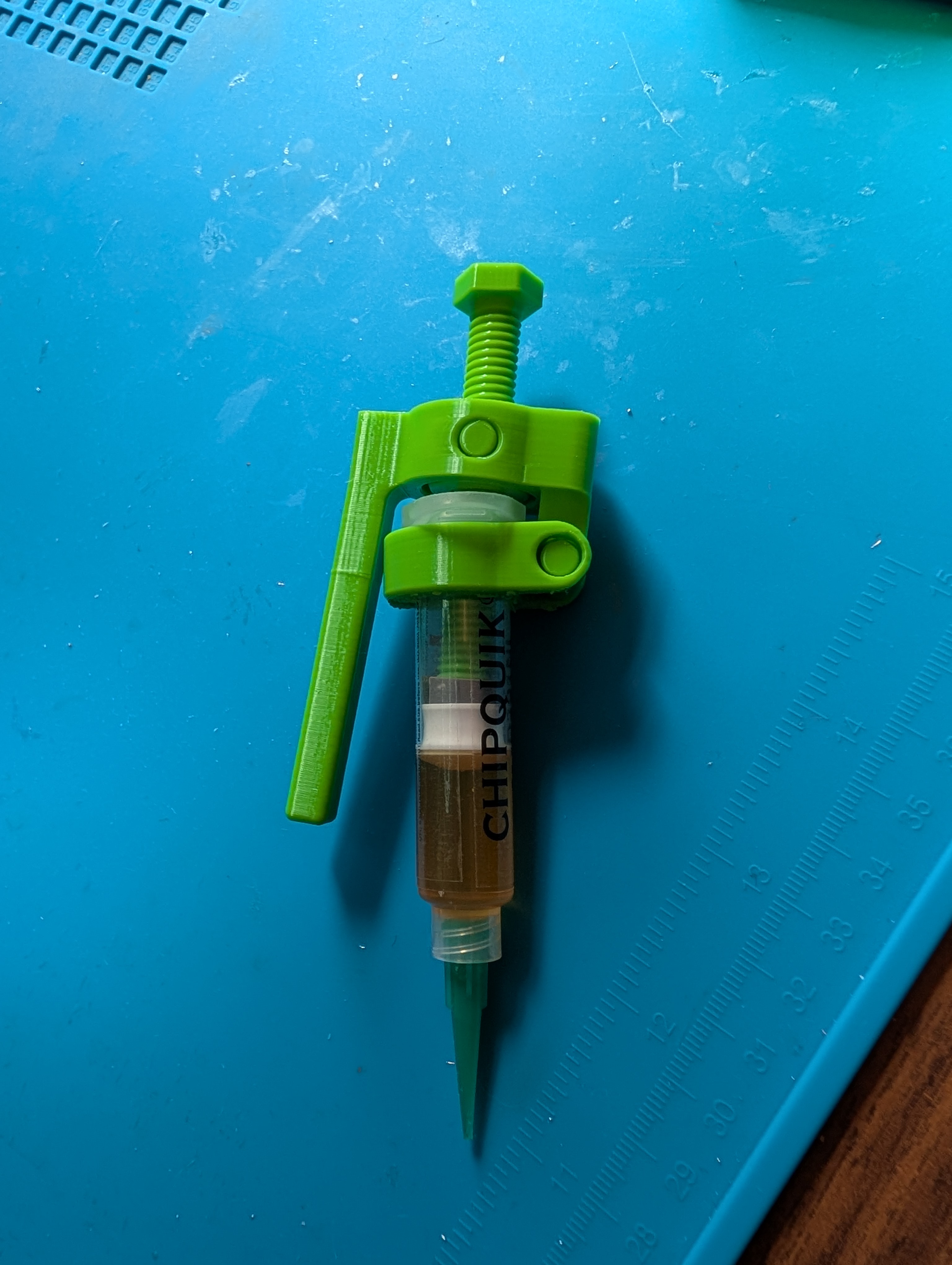 Miniatura 4 do modelo 3D 焊锡膏，助焊剂，绿油针筒挤出助力器