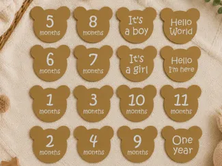 Milestone Signs – Teddy Bear PL