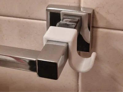 Towel Rail Hook - 16x16 mm