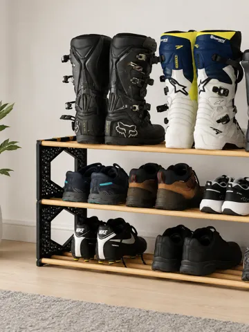Soporte: Modular Shoe & Boot Rack — vista de referencia 2