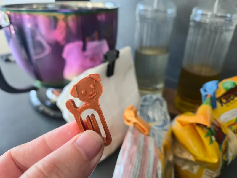 Clip Hund - Beutel Tüten einfach verschließen