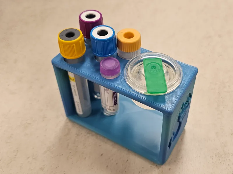 Blood Test Tube Holder