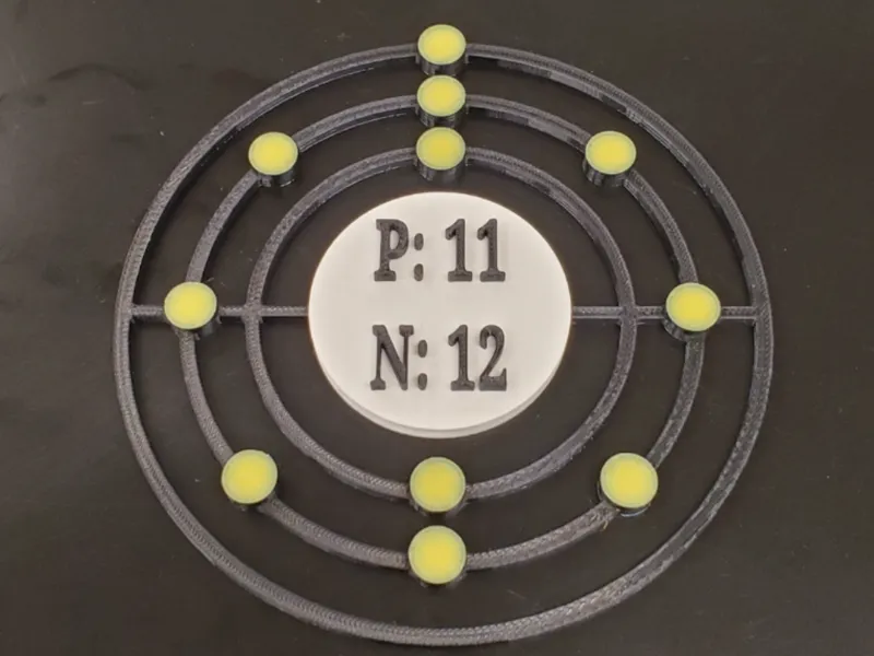 Sodium Bohr Model