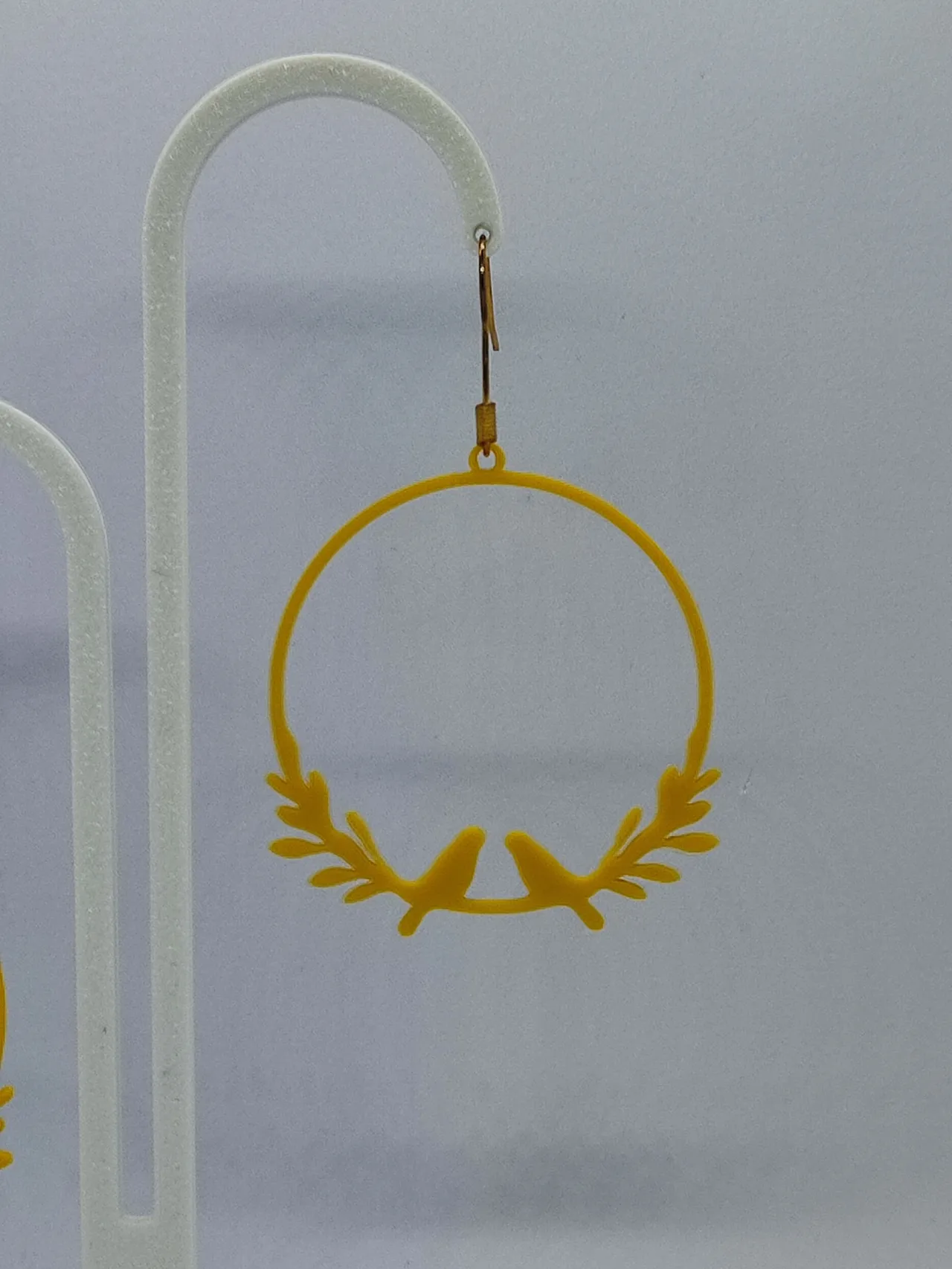 Aretes Nido Dorado view 4