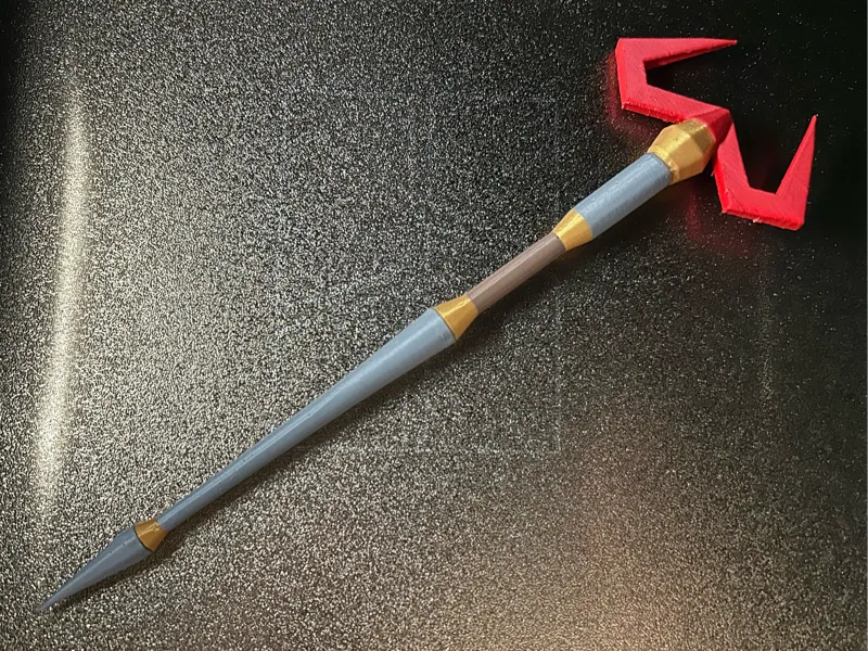 Zamorak (Zammy) Scepter- OSRS Inspired Mini Staff