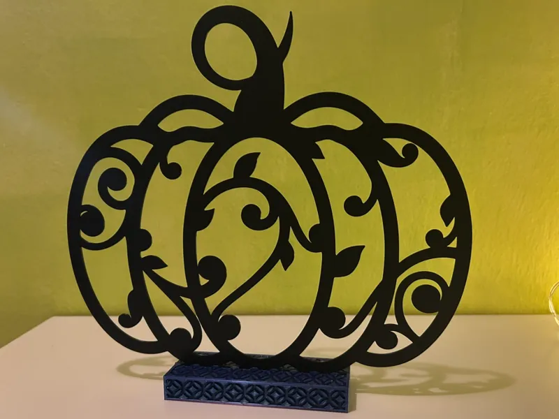 Halloween Kürbis 2D für Universalständer