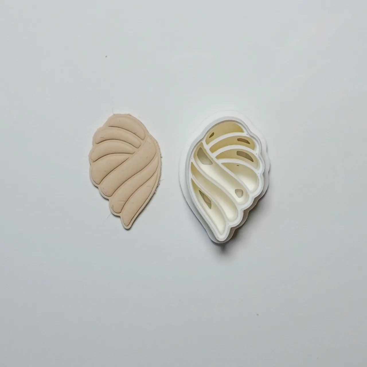 Ornamental Polymer Clay Cutter Earrings Necklace view 2