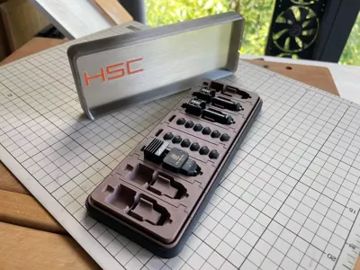 New Modular H2 Series Nozzle Storage Box (open-source model for free combination and modification)