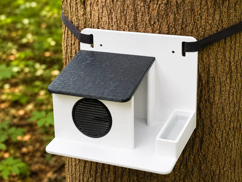 Bird Feeder & Water Station – Strap or Screw Mount