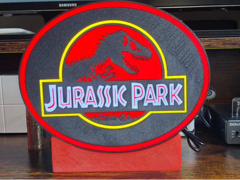 Jurassic Park Lightbox