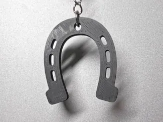 Horseshoe keychain