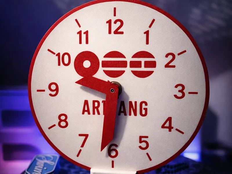 BTS ARIRANG Inspired Clock – Print As Is