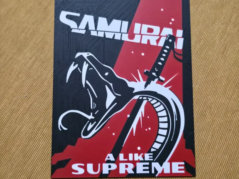 Cyberpunk 2077 Samurai A Like Supreme (facedown)