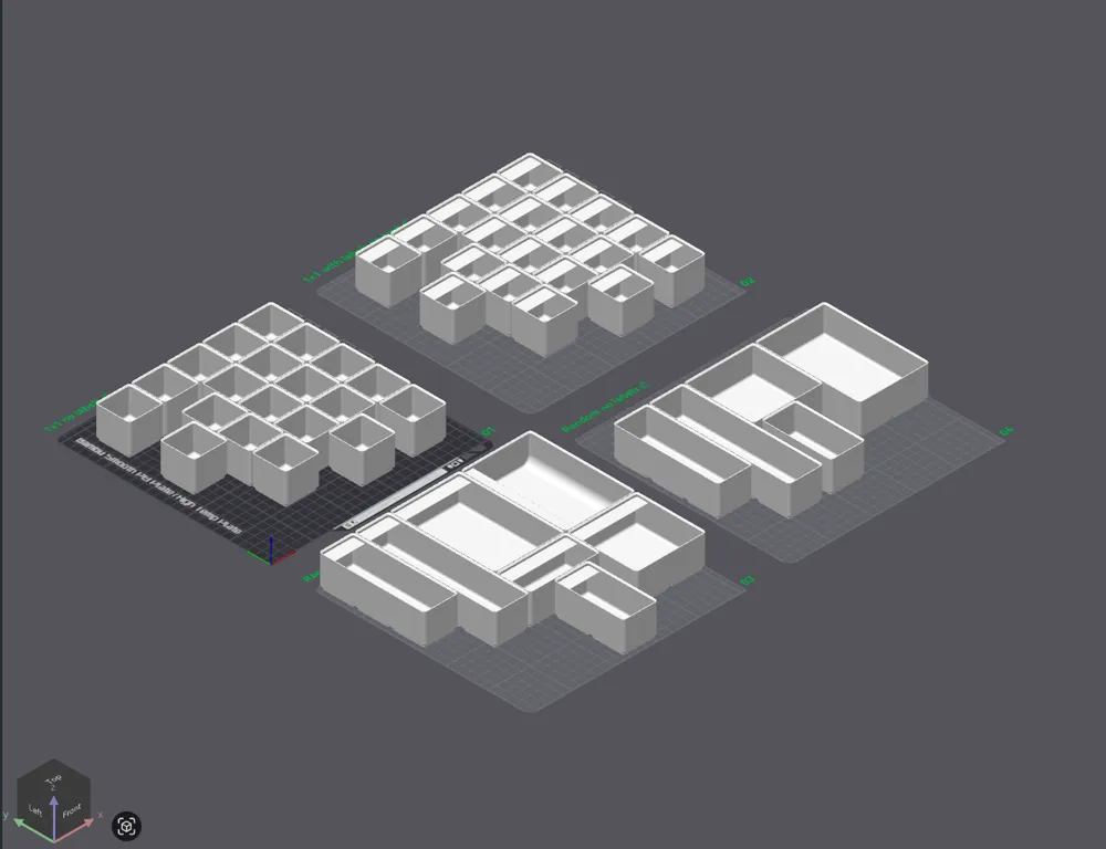 Gridfinity Box 4x5x5 - Free 3D Print Model - MakerWorld