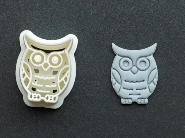 Owl Polymer Clay Cutter Earrings Necklaces