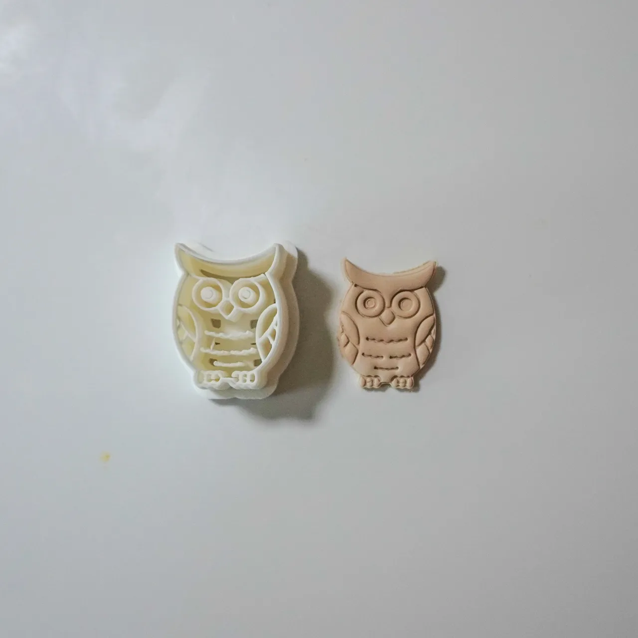 Owl Polymer Clay Cutter Earrings Necklaces view 3