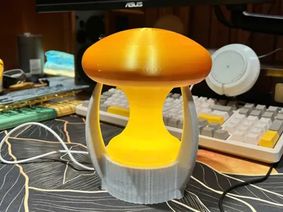 Mushroom Lamp ( Vault theme)
