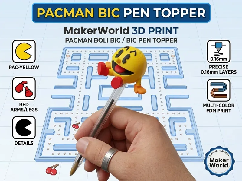 PACMAN TOPPER