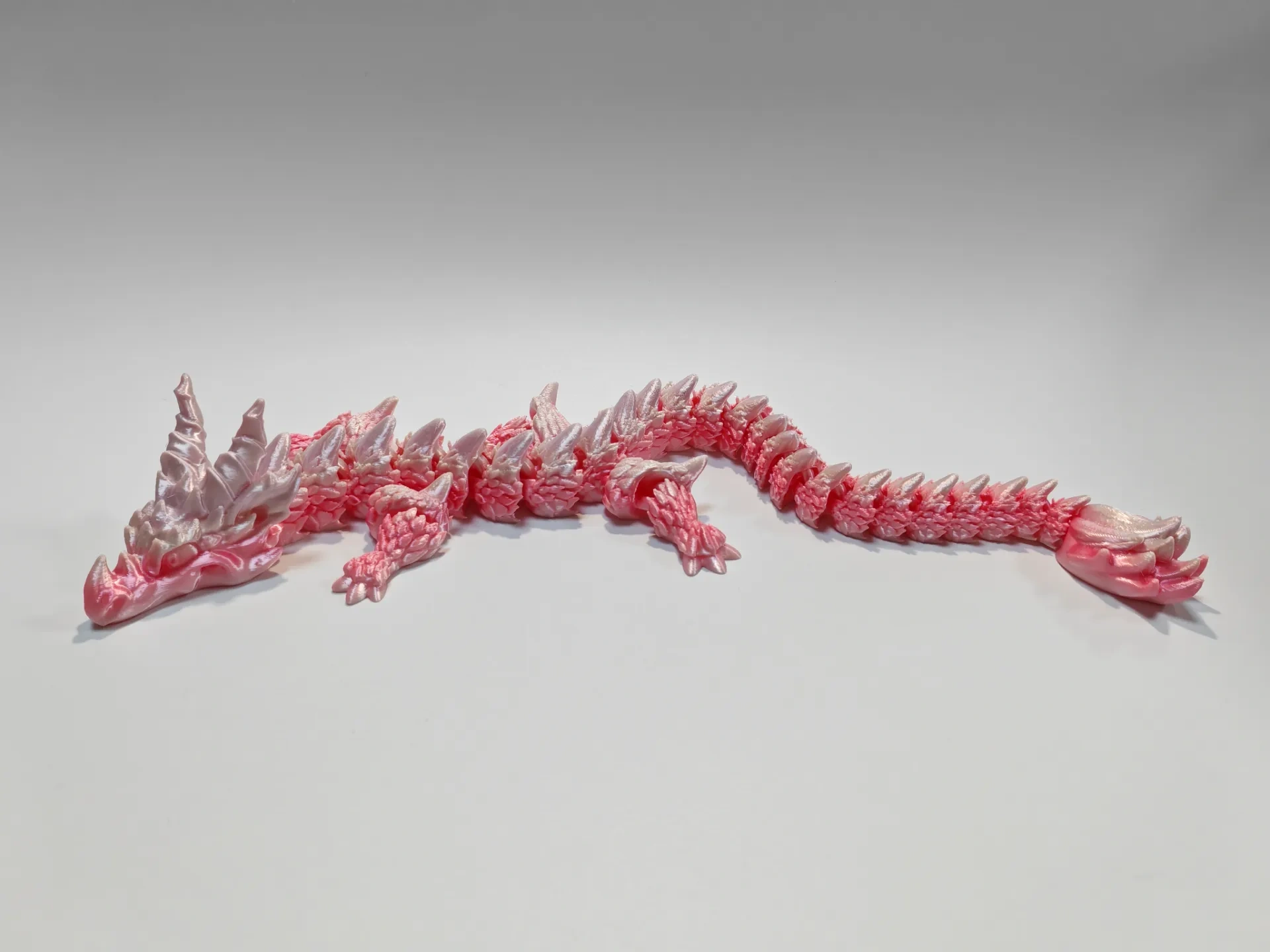 Miniatura 1 do modelo 3D 一体打印可动大脚鳞甲龙