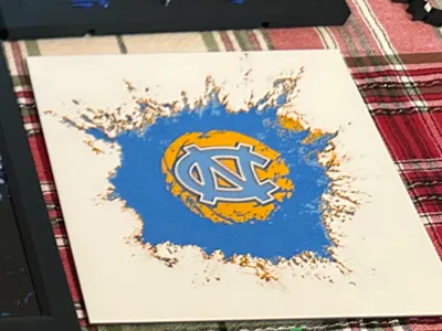 UNC Basketball HueForge