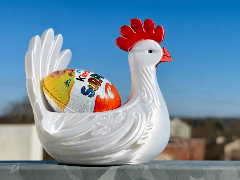 Easter Chicken Candy Holder