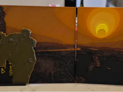 Sunset on Pyro I - Chroma
