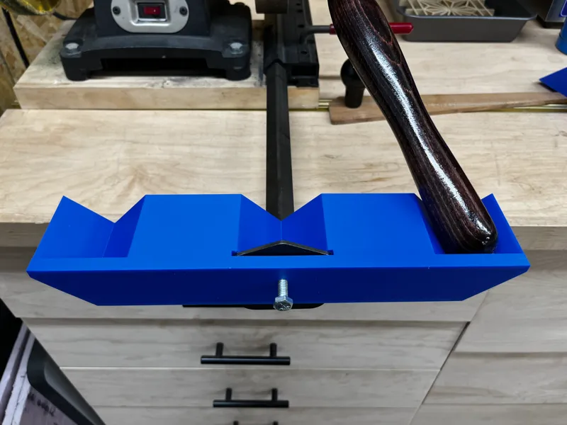 Lathes Skew chisel sharpening jig